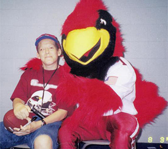 cardinal mascot